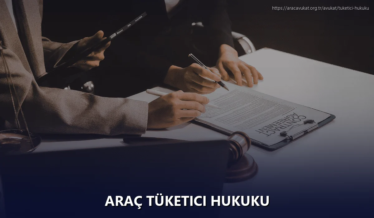 Araç Tüketici Hukuku